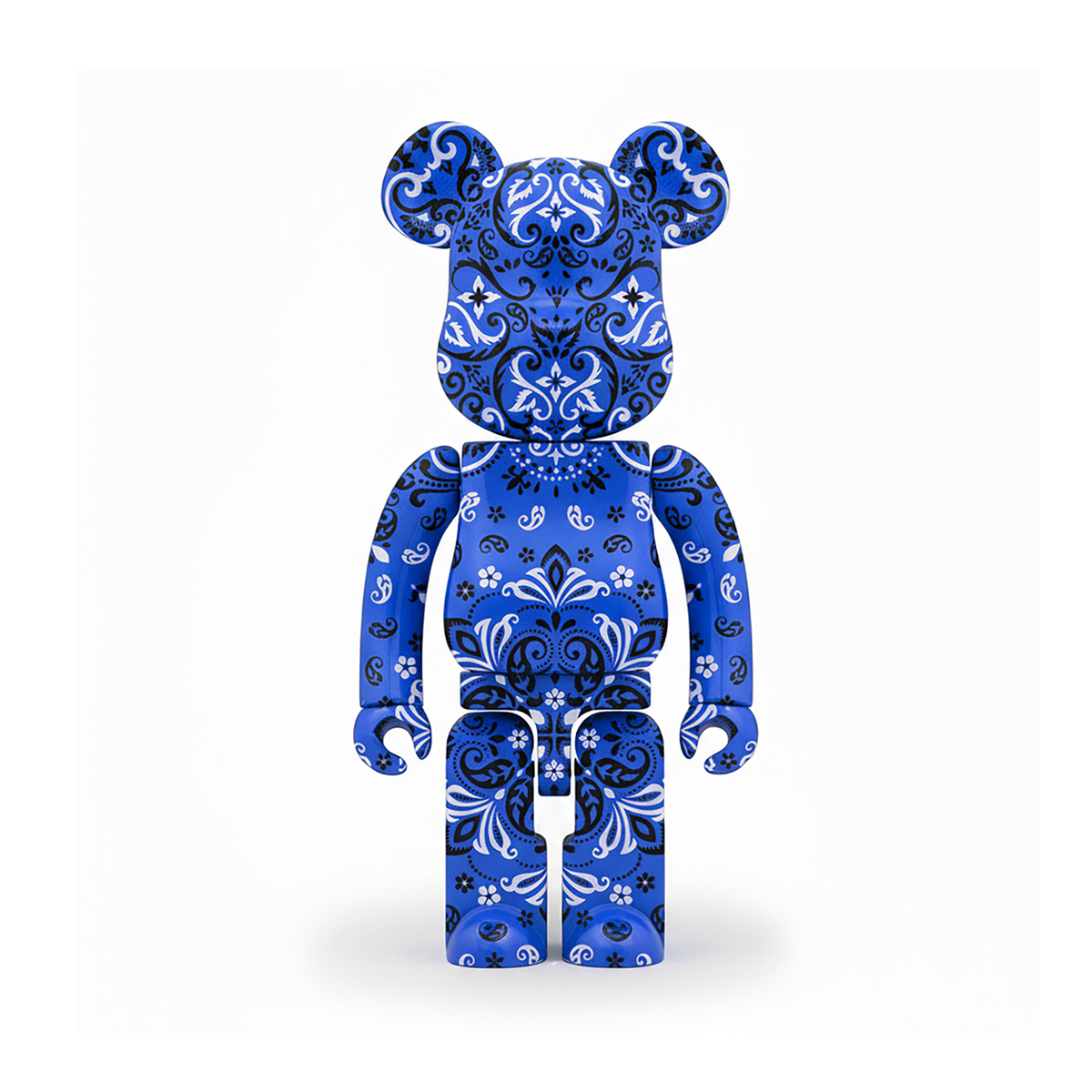 44 I Bear Figurine bleue