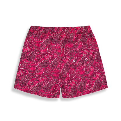17 I Paisley Maillot de bain rouge