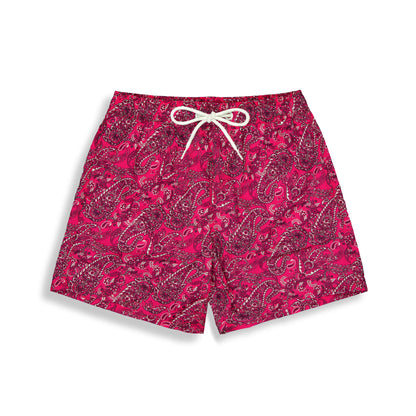 17 I Paisley Maillot de bain rouge
