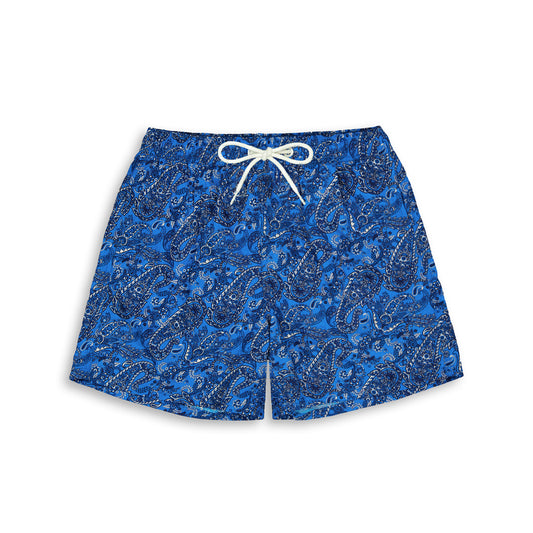 50 I Paisley Maillot de bain bleu