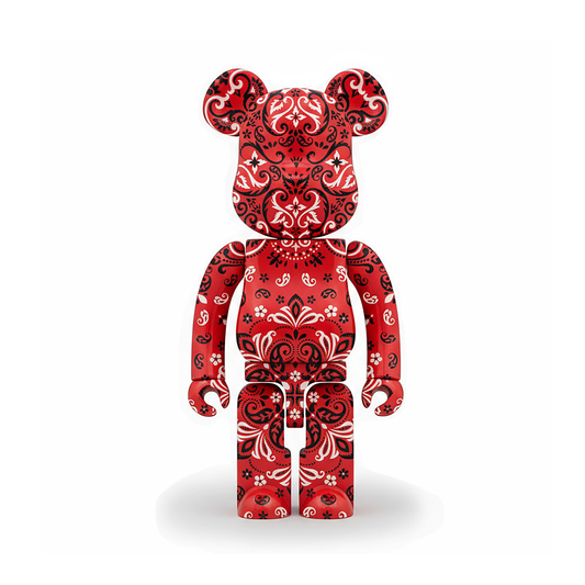 21 I Bear Figurine rouge