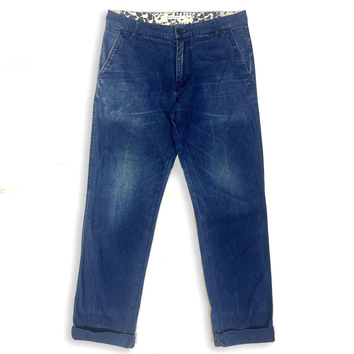 38 I Paulo Pantalon indigo vieilli