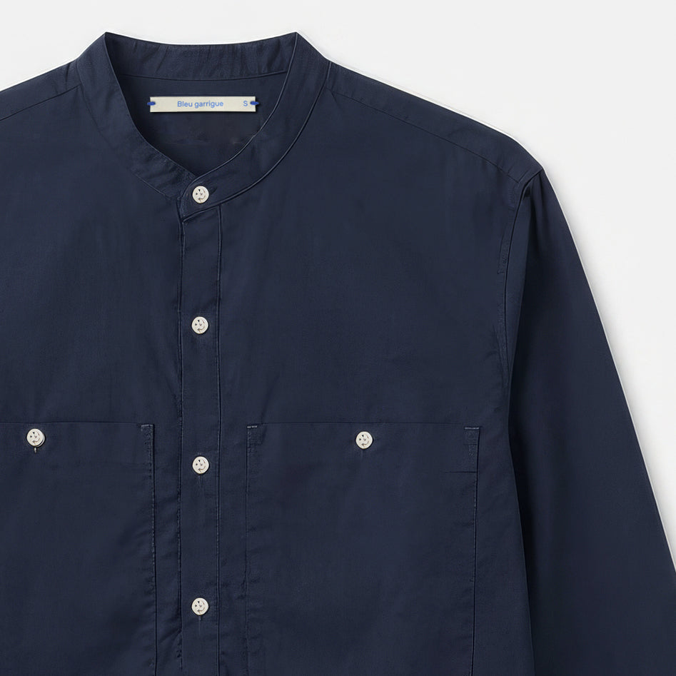 47 I Ouveze Tunique popeline navy