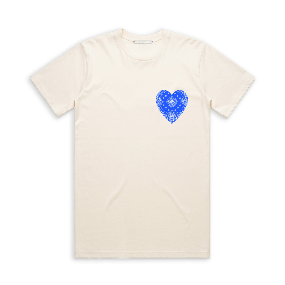 49 I Caligna Tee écru blue