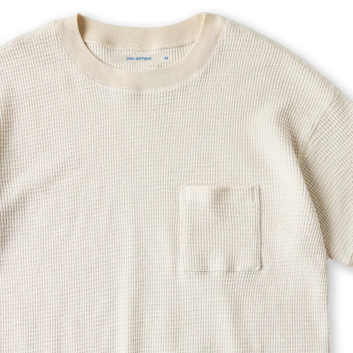 49 I Daudet Tee waffle ecru