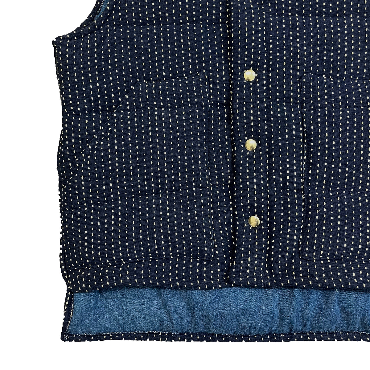 19 I Oppede Gilet doudoune indigo
