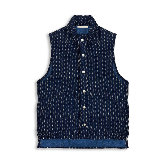 19 I Oppede Gilet doudoune indigo