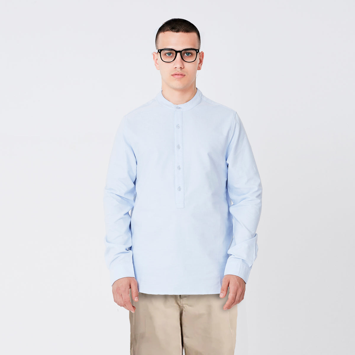42 I Lisle Tunique oxford ciel